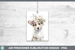 GorgeousDogs 05 Floral Crown Air Freshener design.