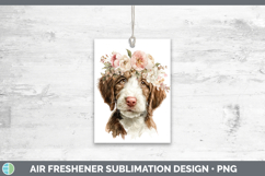 GorgeousDogs 05 Floral Crown Air Freshener design.