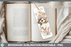 GorgeousDogs 05 Floral Crown Bookmark design.