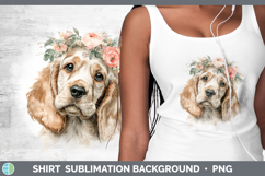 GorgeousDogs 05 Floral Crown Shirt design.