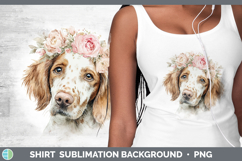 GorgeousDogs 05 Floral Crown Shirt design.