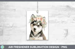 GorgeousDogs 05 Floral Crown Air Freshener design.