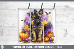 GorgeousDogs 05 Halloween Tumbler design.