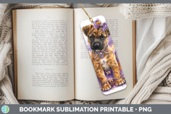 GorgeousDogs 05 Halloween Bookmark design.