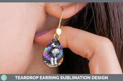 GorgeousDogs 05 Halloween Teardrop Earrings design.