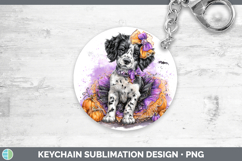 GorgeousDogs 05 Halloween Keychain design.