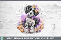 GorgeousDogs 05 Halloween Wind Spinner design.