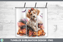 GorgeousDogs 05 Halloween Tumbler design.