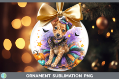 GorgeousDogs 05 Halloween Ornament design.