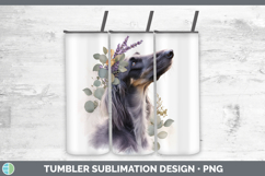 GorgeousDogs 05 Lavender and Eucalyptus Tumbler design.