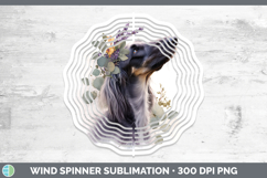 GorgeousDogs 05 Lavender and Eucalyptus Wind Spinner design.