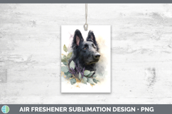 GorgeousDogs 05 Lavender and Eucalyptus Air Freshener design.