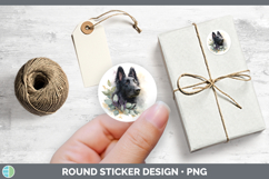 GorgeousDogs 05 Lavender and Eucalyptus Stickers design.