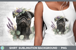 GorgeousDogs 05 Lavender and Eucalyptus Shirt design.