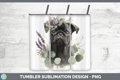 GorgeousDogs 05 Lavender and Eucalyptus Tumbler design.