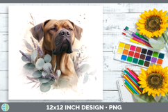 GorgeousDogs 05 Lavender and Eucalyptus Paper Backgrounds design.