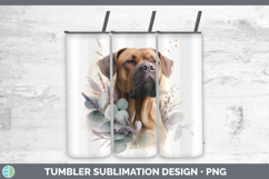 GorgeousDogs 05 Lavender and Eucalyptus Tumbler design.