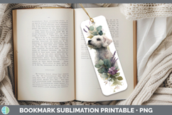 GorgeousDogs 05 Lavender and Eucalyptus Bookmark design.