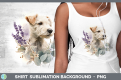 GorgeousDogs 05 Lavender and Eucalyptus Shirt design.