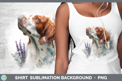 GorgeousDogs 05 Lavender and Eucalyptus Shirt design.