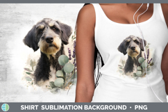 GorgeousDogs 05 Lavender and Eucalyptus Shirt design.