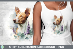 GorgeousDogs 05 Lavender and Eucalyptus Shirt design.