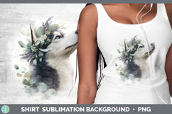 GorgeousDogs 05 Lavender and Eucalyptus Shirt design.