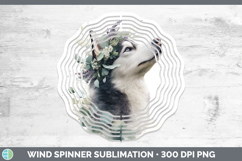 GorgeousDogs 05 Lavender and Eucalyptus Wind Spinner design.