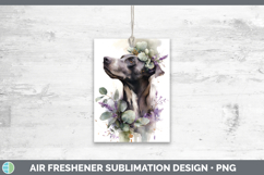 GorgeousDogs 05 Lavender and Eucalyptus Air Freshener design.