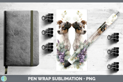 GorgeousDogs 05 Lavender and Eucalyptus Pen Wrap design.