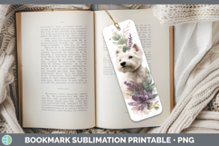 GorgeousDogs 05 Lavender and Eucalyptus Bookmark design.