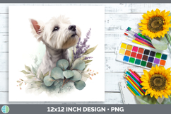 GorgeousDogs 05 Lavender and Eucalyptus Paper Backgrounds design.