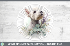 GorgeousDogs 05 Lavender and Eucalyptus Wind Spinner design.