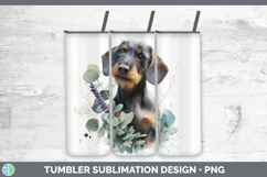 GorgeousDogs 05 Lavender and Eucalyptus Tumbler design.