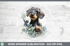 GorgeousDogs 05 Lavender and Eucalyptus Wind Spinner design.