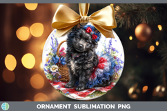 GorgeousDogs 05 Patriotic Ornament design.