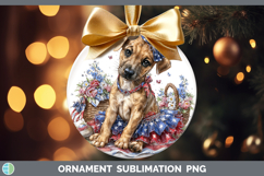GorgeousDogs 05 Patriotic Ornament design.