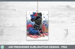 GorgeousDogs 05 Patriotic Air Freshener design.