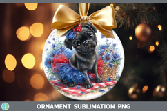 GorgeousDogs 05 Patriotic Ornament design.