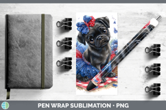 GorgeousDogs 05 Patriotic Pen Wrap design.