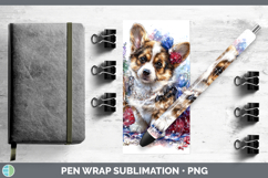 GorgeousDogs 05 Patriotic Pen Wrap design.