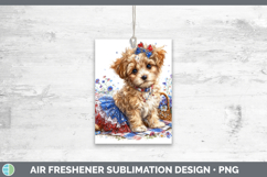 GorgeousDogs 05 Patriotic Air Freshener design.