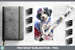 GorgeousDogs 05 Patriotic Pen Wrap design.