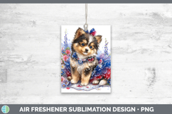 GorgeousDogs 05 Patriotic Air Freshener design.