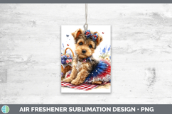 GorgeousDogs 05 Patriotic Air Freshener design.