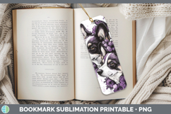GorgeousDogs 05 Purple Drips Bookmark design.