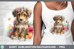 GorgeousDogs 05 Rainbow Summer Shirt design.