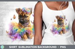 GorgeousDogs 05 Rainbow Summer Shirt design.