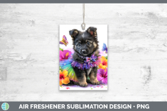 GorgeousDogs 05 Rainbow Summer Air Freshener design.