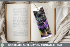 GorgeousDogs 05 Rainbow Summer Bookmark design.